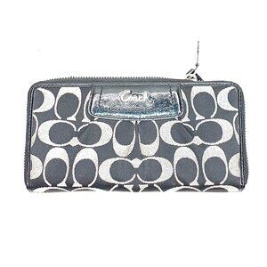 Coach Ashley Monogram Canvas Wallet